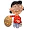 2.5ft. LED Peanuts Lucy with Football & Charlie Brown Yard Art